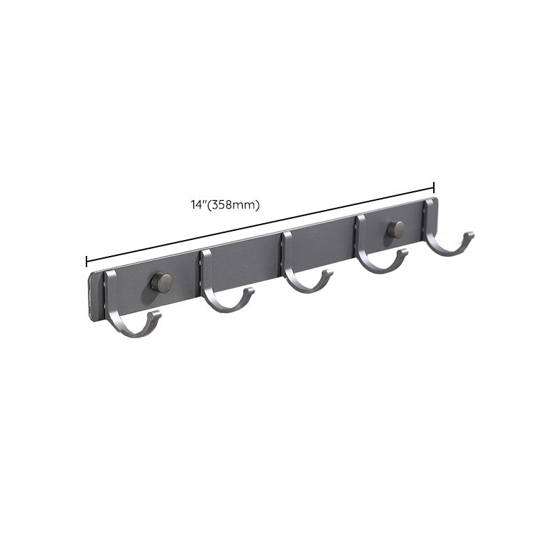 Modern Bathroom Fixture Set Towel Bar Gray Bathroom Shelf Bathroom Set
