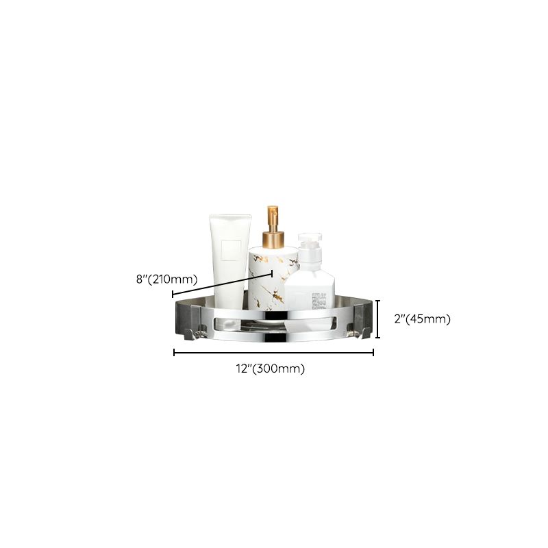 Modern Bathroom Hardware Set Silver Bathroom Shelf Bathroom Hardware Set