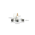 Modern Bathroom Hardware Set Silver Bathroom Shelf Bathroom Hardware Set
