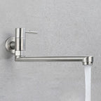 Kitchen faucet pot filling valve single handle swivel stainless steel kitchen faucet