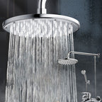 Contemporary Shower Head Combination Polished Stainless Steel Ceiling Mounted Shower Head