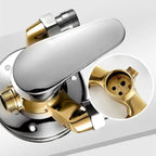 Shower Trim Massage Jet Level Handle Wall Mounted Shower Trim