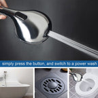 Contemporary Shower Combination Adjustable Shower Head Chrome Ceiling Mounted Round Shower Head