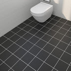 Modern Vinyl Planks Peel and Stick Grid Print PVC Flooring for the Bathroom