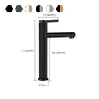 Lever handle faucet Glam Style with swivel spout for the bathroom