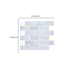Mosaic tiles for peeling and sticking Modern style wallpaper with square shape