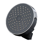 Round Fixed Shower Head Traditional Style Metal 5-Inch Fixed Shower Head