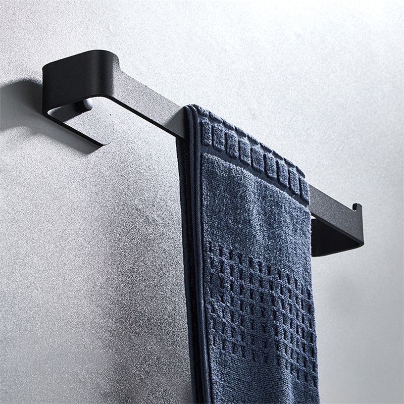 Aluminum Alloy Bathroom Set 4-Piece Modern Style Bathroom Hardware Set