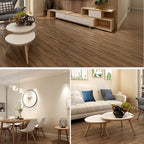 Square Edge Vinyl Floor Living Rooms PVC Flooring with Peel & Stick