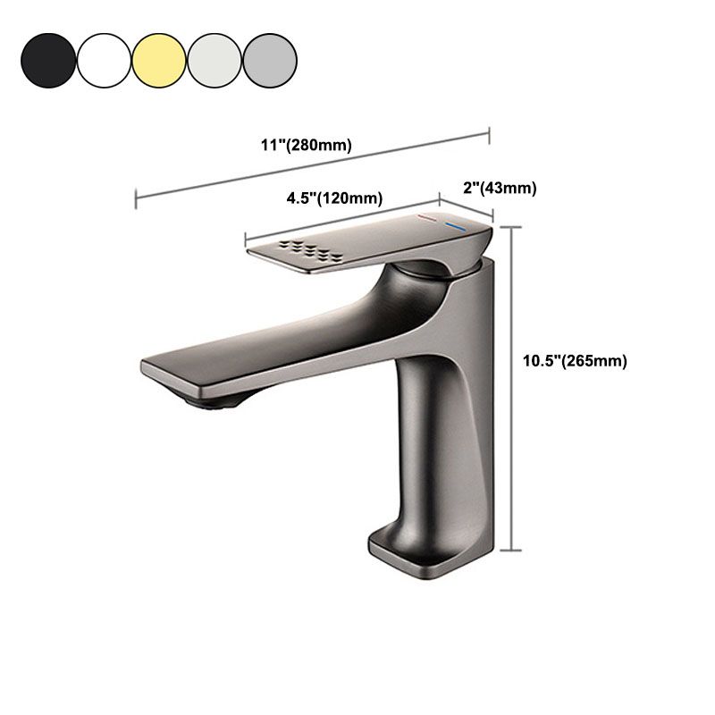 Glam Centerset Faucet Pure Color Sink Faucet for the Bathroom