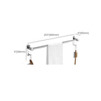 Modern Bathroom Set with Bathroom Shelf/Towel Bar Polished Chrome Bathroom Accessory Set