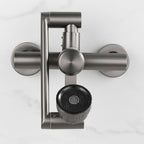 Modern Wall-Mount Kitchen Faucet Single Handle Faucet in Chrome