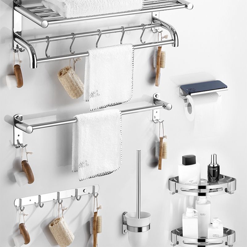 Modern Bathroom Accessory Set Stainless Steel Bathroom Shelf Bathroom Set