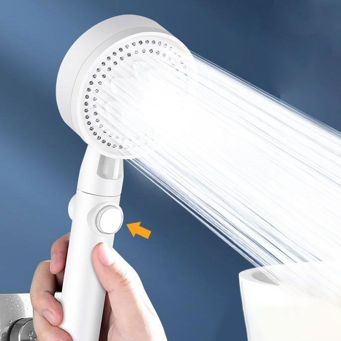 Contemporary Showerhead Combination Hand Shower Plastic Wall Mount Shower Combination