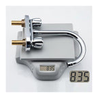 Modern Style Bathroom Faucet Dual Handle Faucet Swivel Spout Faucet