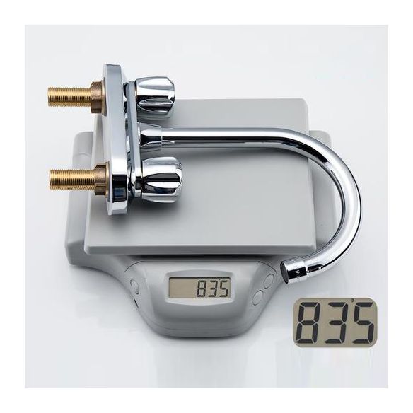 Modern Style Bathroom Faucet Dual Handle Faucet Swivel Spout Faucet