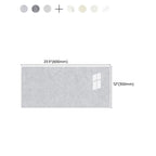 10 Pack 12" X 23" PVC rectangular Peel & Stick field tile kitchen and bathroom back paneling
