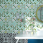 Mosaic tile peel & stick Modern plastic tile peel & stick