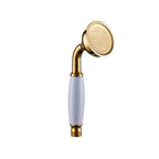 All-Copper Single-Function Handheld Showerhead European Style Antique Rain Showerhead