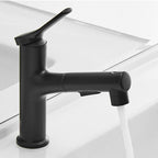 Contemporary Sink Faucet Simple Low Arc Copper Sink Faucet