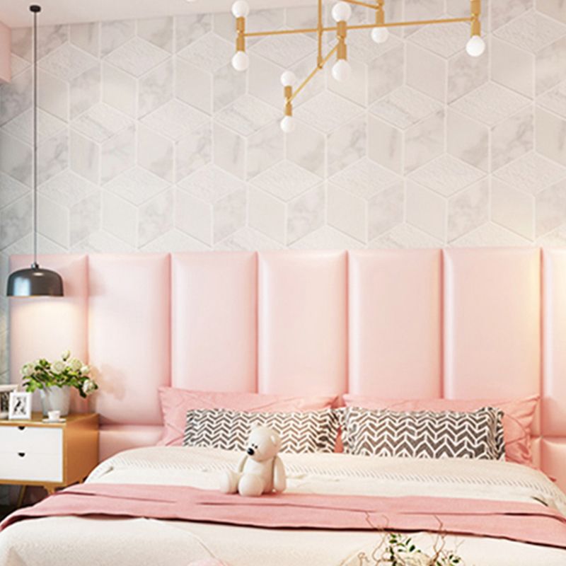 Modern Style Paneling Padded Peel and Stick Paneling