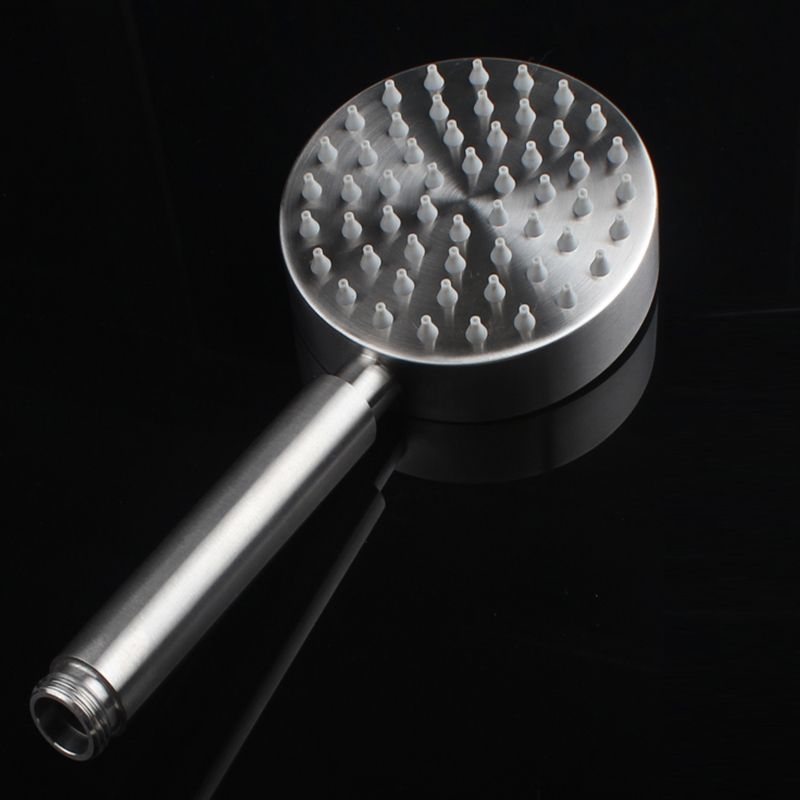 Modern round shower head 304 stainless steel handheld shower head