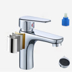 Modern Sink Faucet Monochrome Brass Sink Faucet for the Bathroom