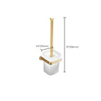Brushed Brass Bathroom Hardware Set Retro Golden Bathroom Accessories Set