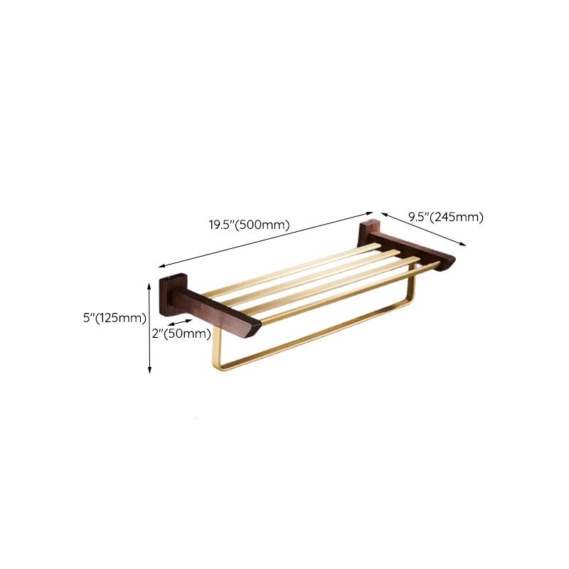 Traditional Bathroom Accessories Set Bathroom Shelf Paper Holder Gold Bathroom Set