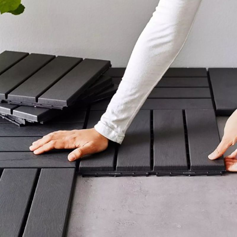 4-Slat 12" X 12" PVC Floor Tiles Connection Installation Floor Tiles