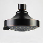Round metal shower head Traditional adjustable spray pattern shower head