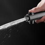 Bathroom Showerhead 5-Spray Round Handheld Shower Holder Wall Mount Showerhead