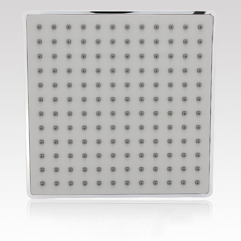 Contemporary Shower Combination Fixed Shower Head Chrome Ceiling Mounted Shower Head