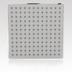 Contemporary Shower Combination Fixed Shower Head Chrome Ceiling Mounted Shower Head