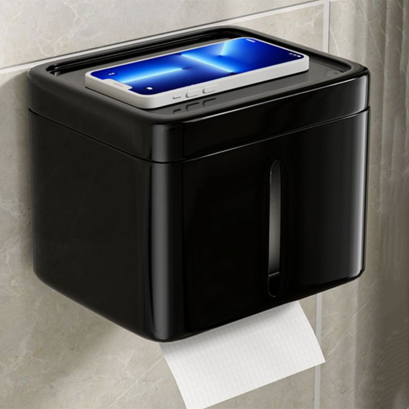 Modern Bathroom Set Towel Bar Paper Holder Black Bathroom Accessory Set
