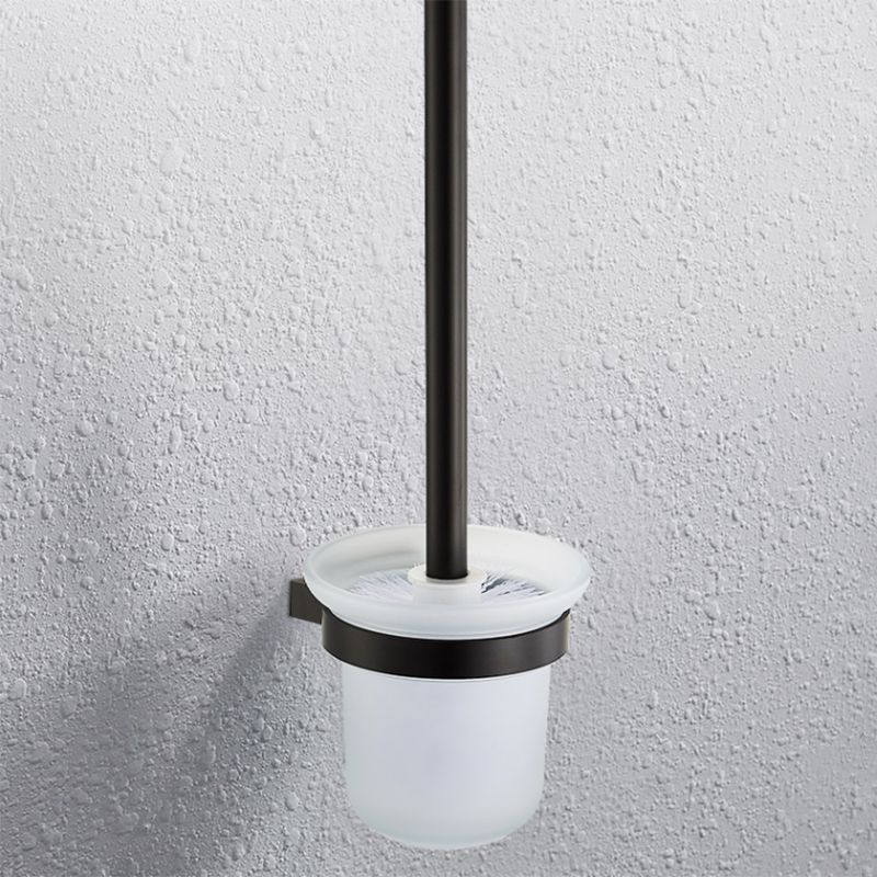 Modern black bathroom accessory set towel holder bathroom shelf bathroom faucet set