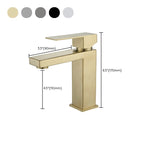 Glam Style Faucet Single Lever Sink Bathroom Faucet