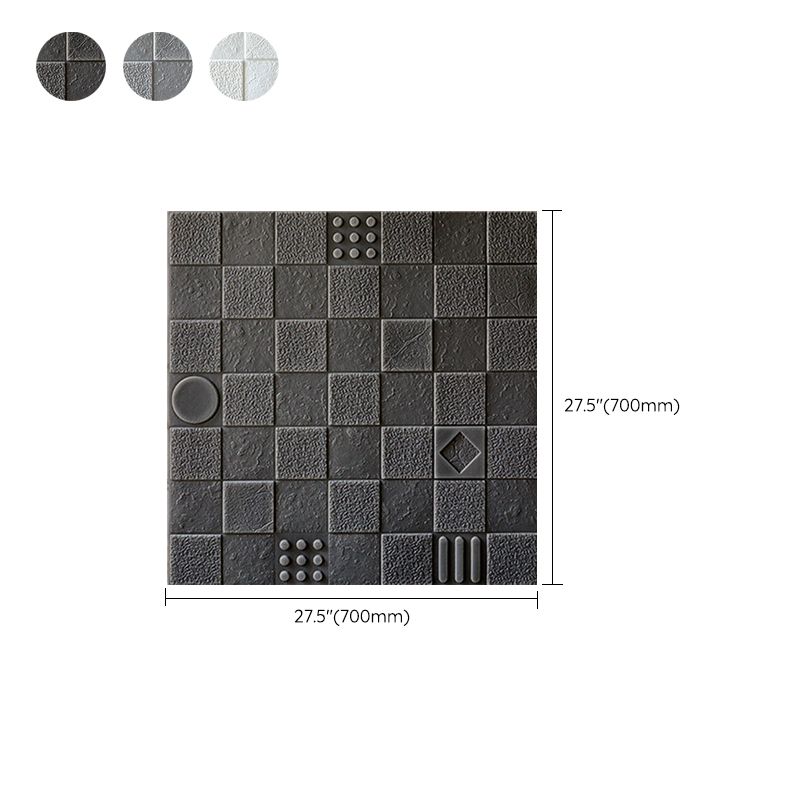 Home Interior Wall Panel 3D Printed Brick Peel and Stick Wall Covering