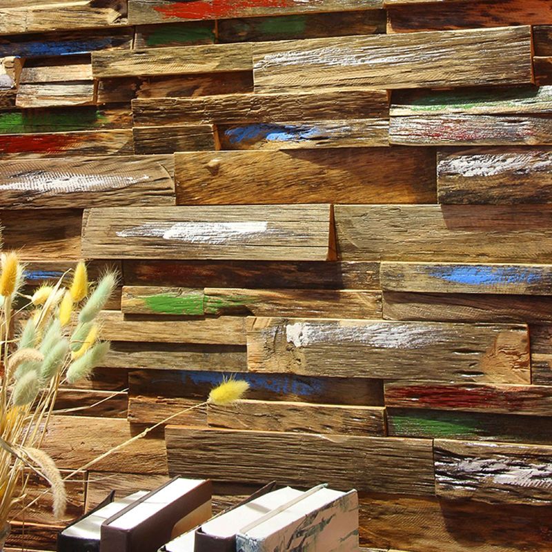 Wall cladding wood shiplap mosaic modern interior wall cladding