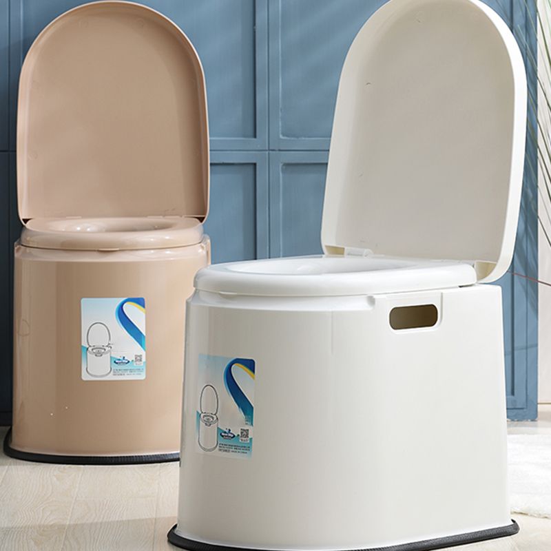 Contemporary Plastic Urinal Stand Toilet with Seat for the Bathroom
