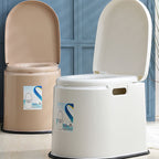 Contemporary Plastic Urinal Stand Toilet with Seat for the Bathroom