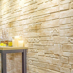 Modern Wall Covering Peel and Stick Brick 3D Print Waterproof Wall Panel
