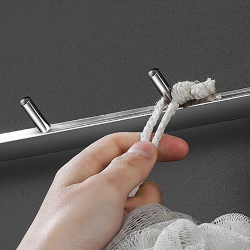 Modern Bathroom Set Stainless Steel Bathroom Shelf Paper Holder Bathroom Accessory Set