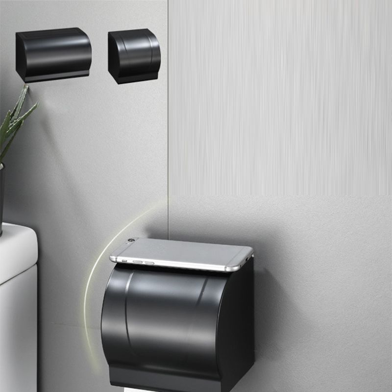 Modern Bathroom Accessory Set Black Soap Dish Bath Shelf Bathroom Set