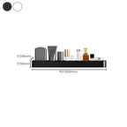 Contemporary Bathroom Accessories Hardware Set Aluminum Bathroom Shelf