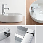 Glam Style Faucet Single Handle Basin Faucet for the Bathroom