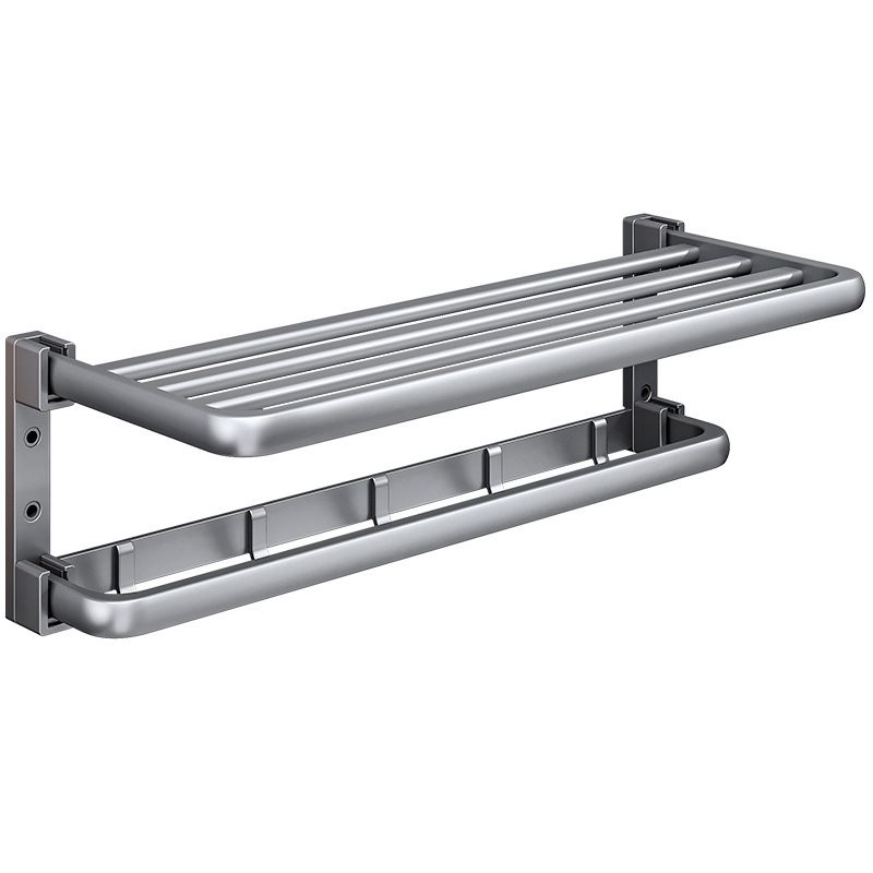 Modern Bathroom Accessories Hardware Set Gray Towel Bar Bathroom Shelf Bathroom Hardware Set