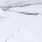 Bathroom mosaic tile marble print peel-and-stick backsplash tile