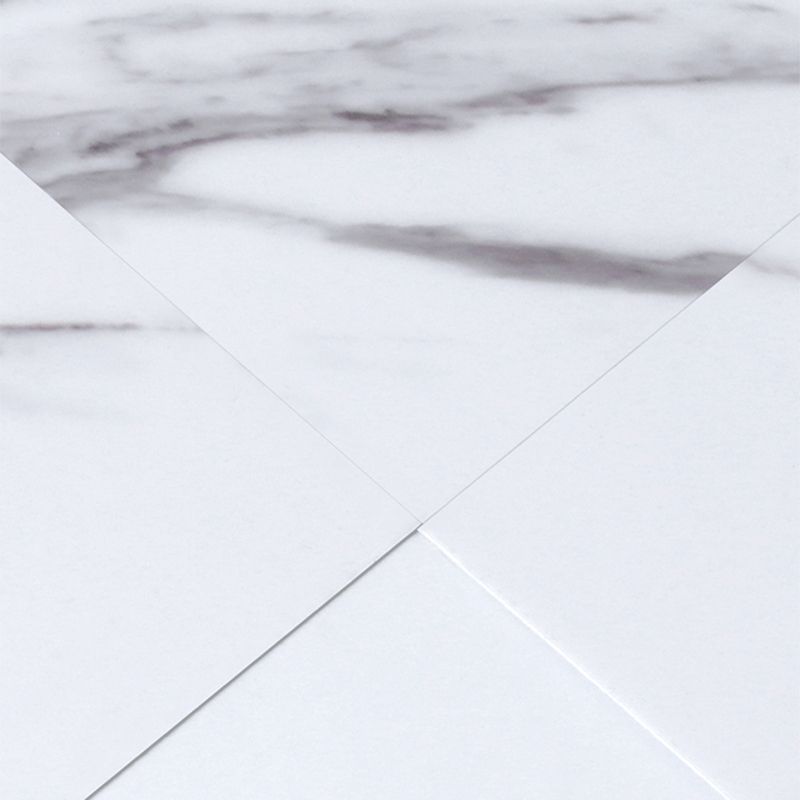 Bathroom mosaic tile marble print peel-and-stick backsplash tile