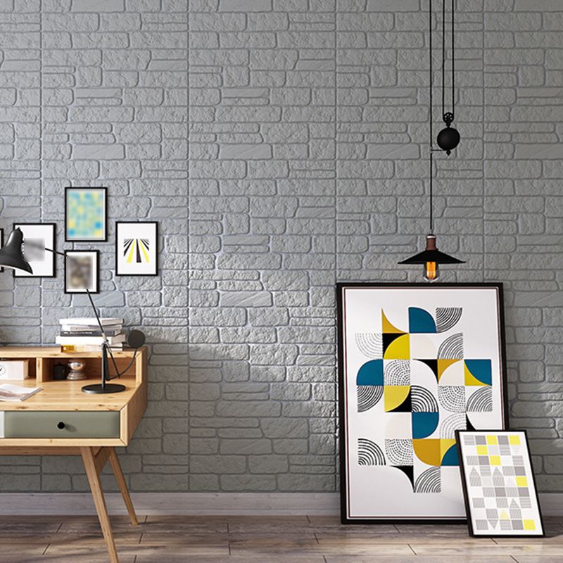 Colorful 3D-embossed wall panel Waterproof artificial stone wall tile
